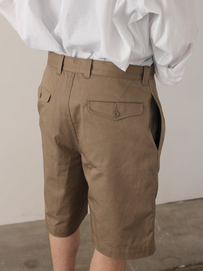 ulterior / WASHED SUVIN TWILL 52 SHORTS