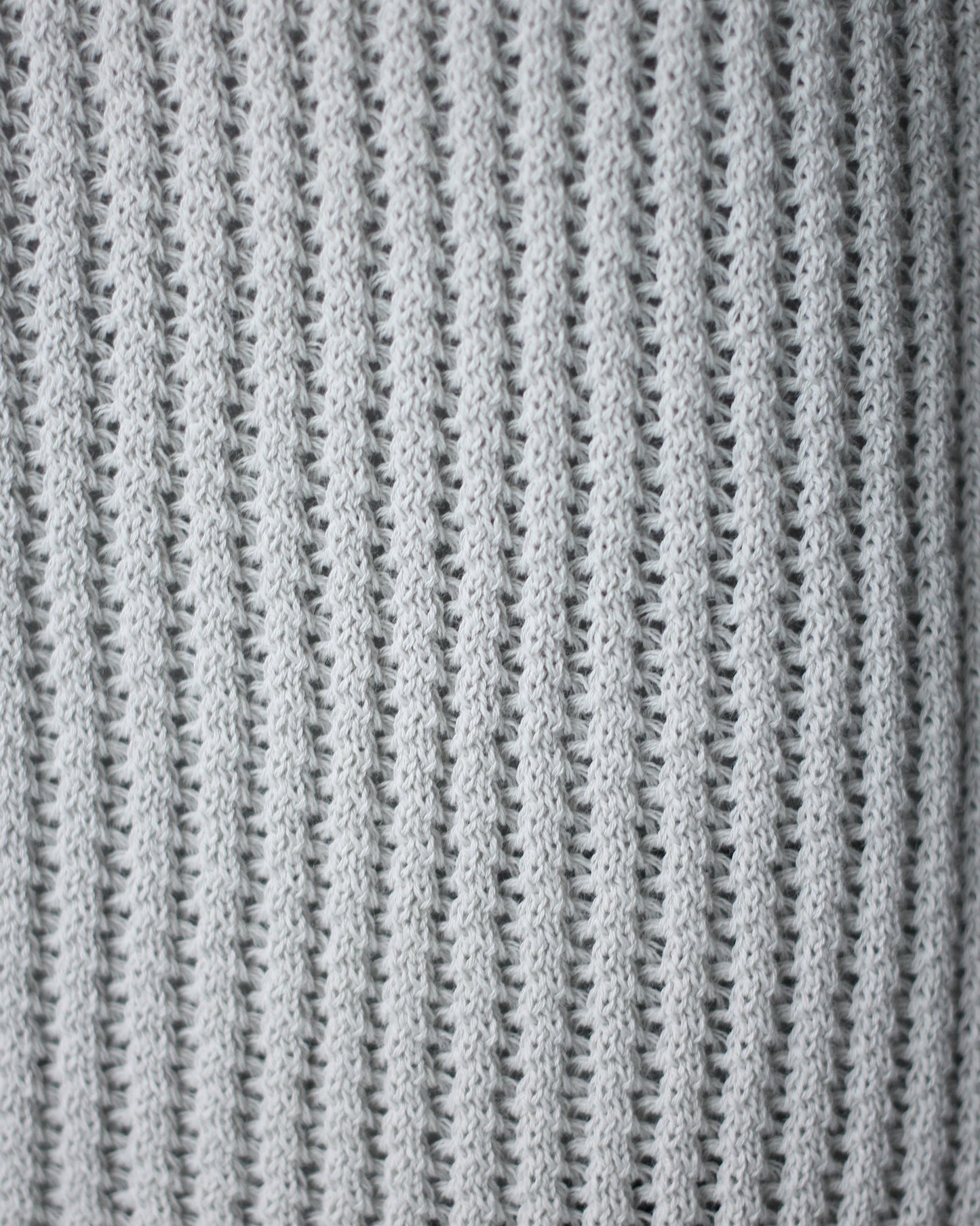 Yonetomi / COTTON SUKASHI KNIT SHIRT