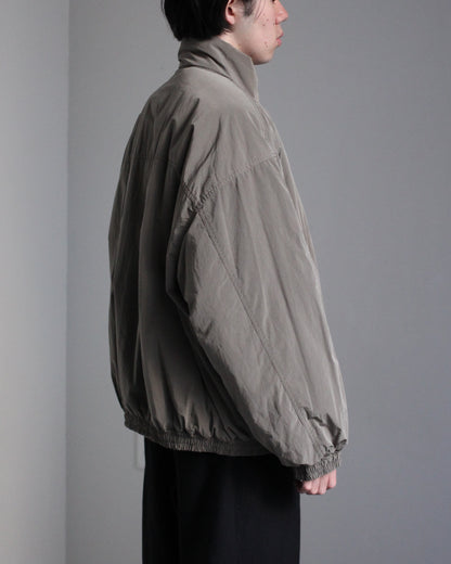 ssstein/Windproof Nylon Padded Jacket "TAUPE"