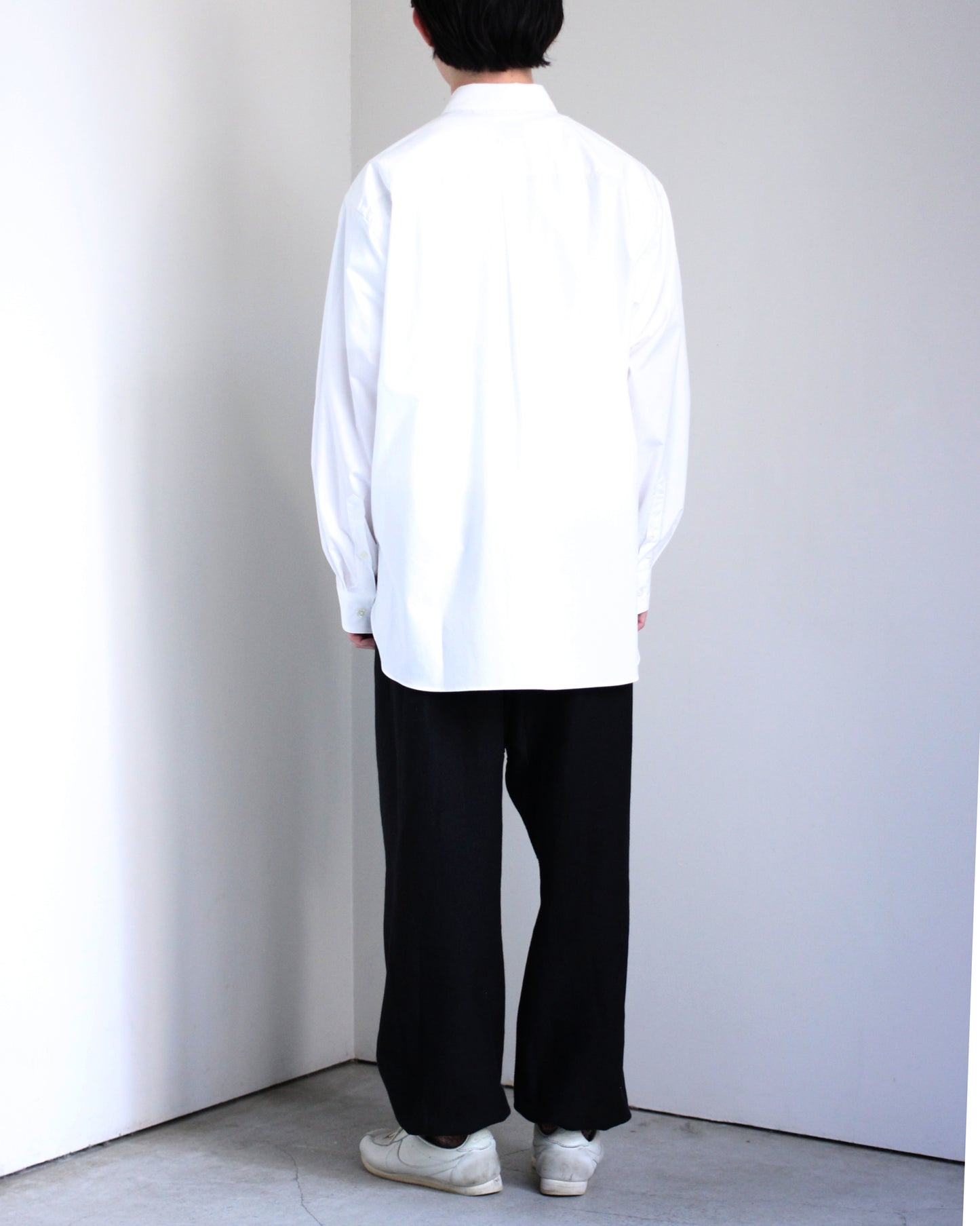 ssstein/Oversized Regular Collar Shirts"OFF"