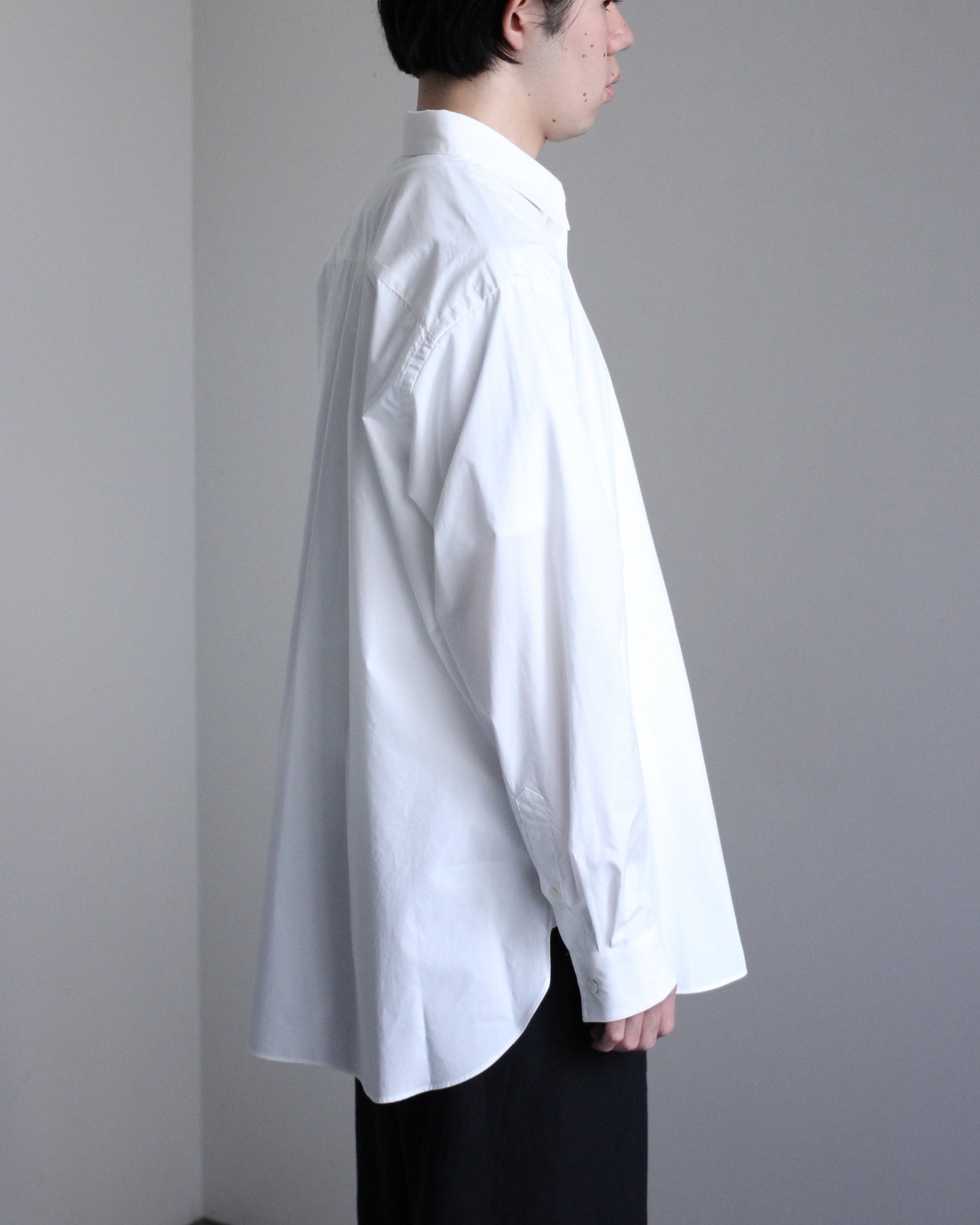 ssstein/Oversized Regular Collar Shirts"OFF"