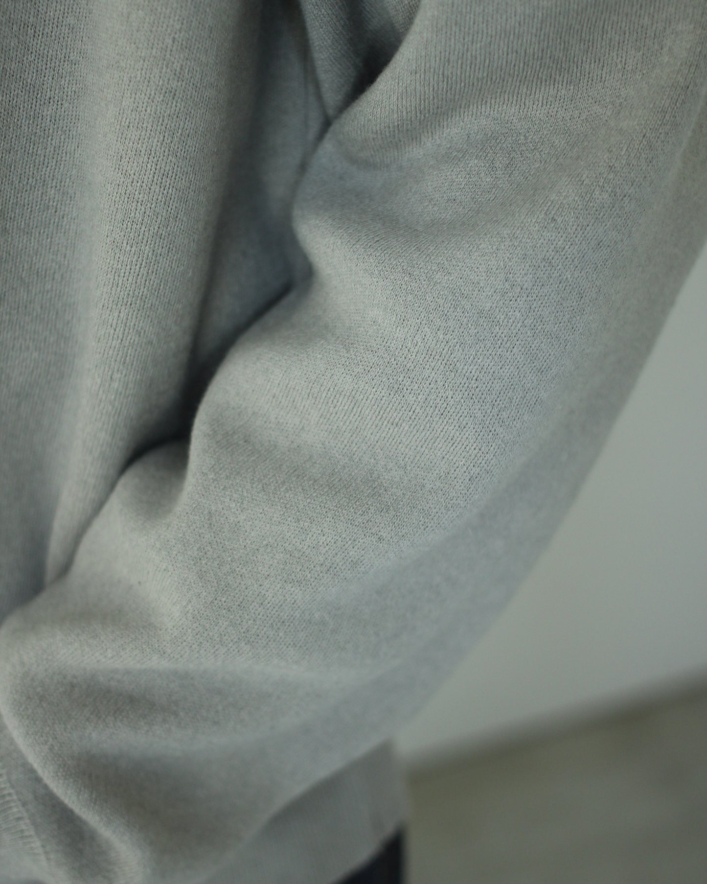 ssstein/Cotton Cashmere Knit Skipper LS"TAUPE"