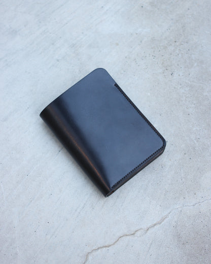 forme/Post wallet "cordovan - black"