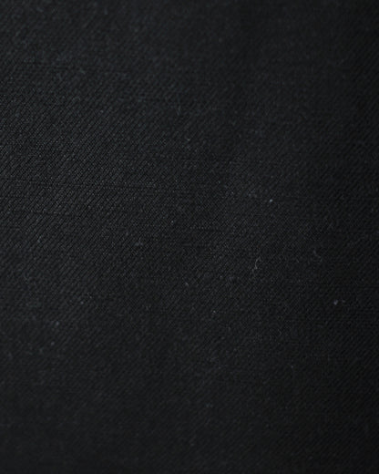 ssstein/VIS/LI/RA TWILL WIDE EASY SHORT TROUSERS "BLACK"