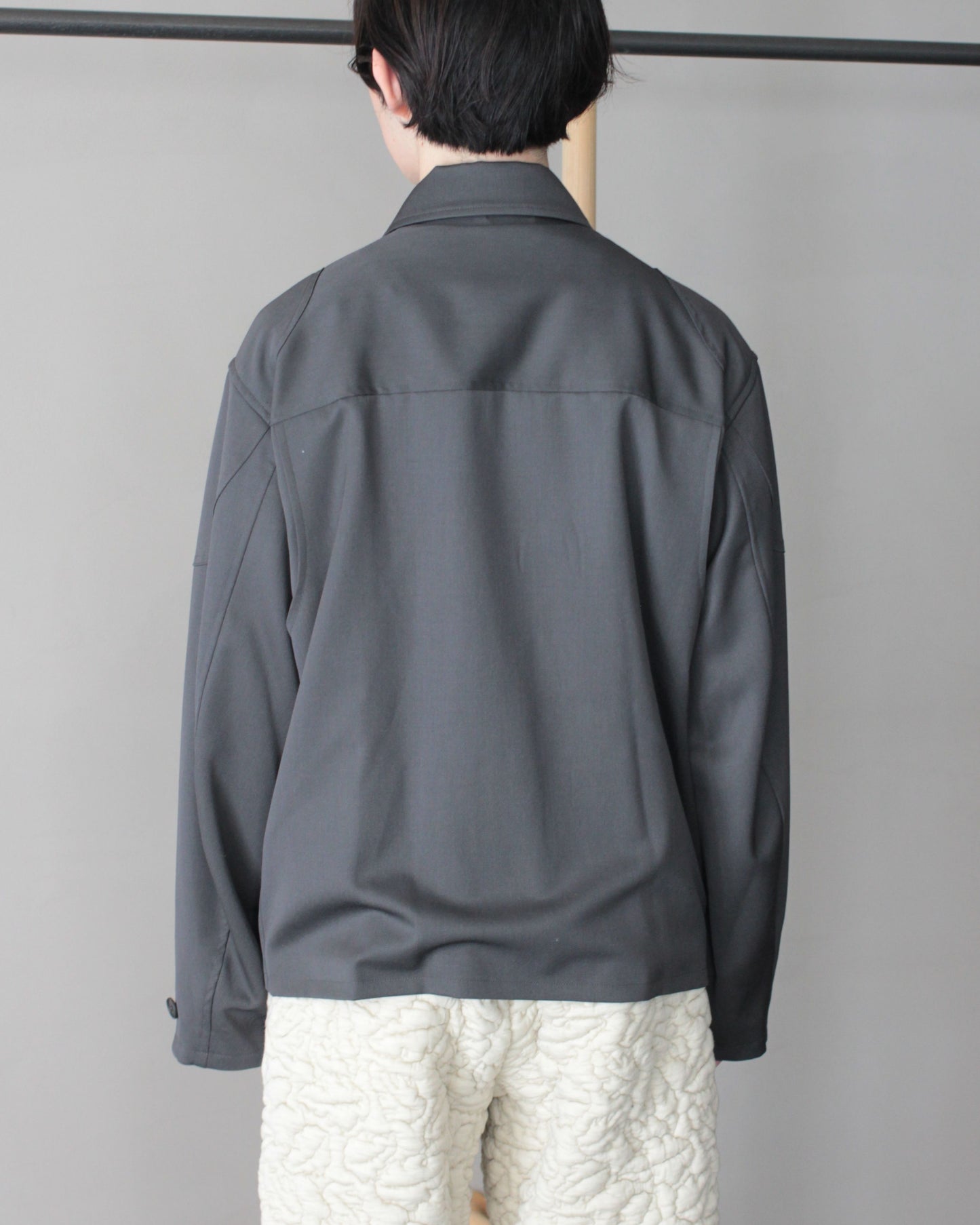 MATSUFUJI / Wool Cargo Pocket Work Jacket