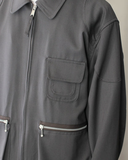 MATSUFUJI / Wool Cargo Pocket Work Jacket