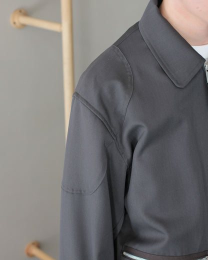 MATSUFUJI / Wool Cargo Pocket Work Jacket