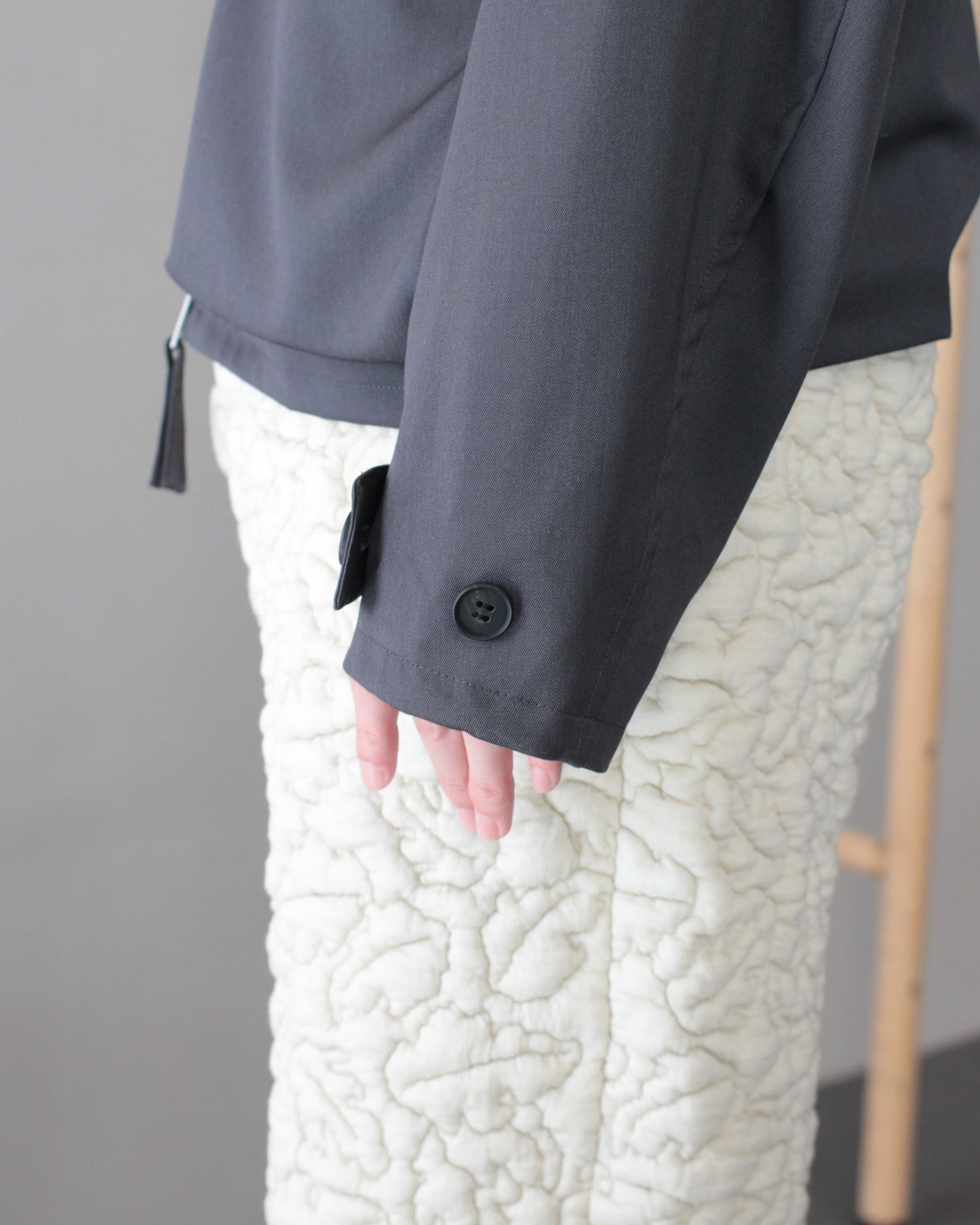 MATSUFUJI / Wool Cargo Pocket Work Jacket