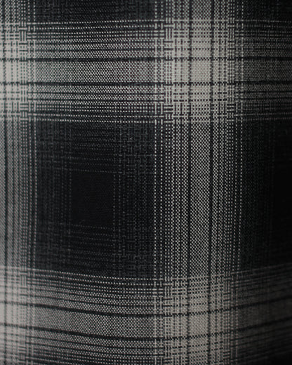 ssstein/COTTON VISCOSE OVERSIZED LS SHIRT "BLACK OMBRE"