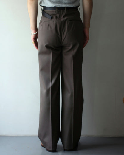 ssstein/STRAIGHT TROUSERS "KHAKI BEIGE"