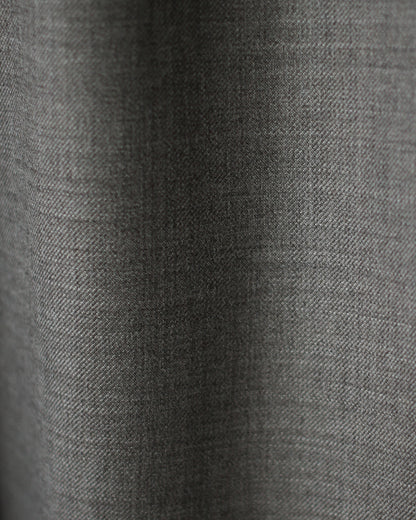 ssstein/EXTRA FINE WOOL EASY LONG WIDE TROUSERS "GREIGE"