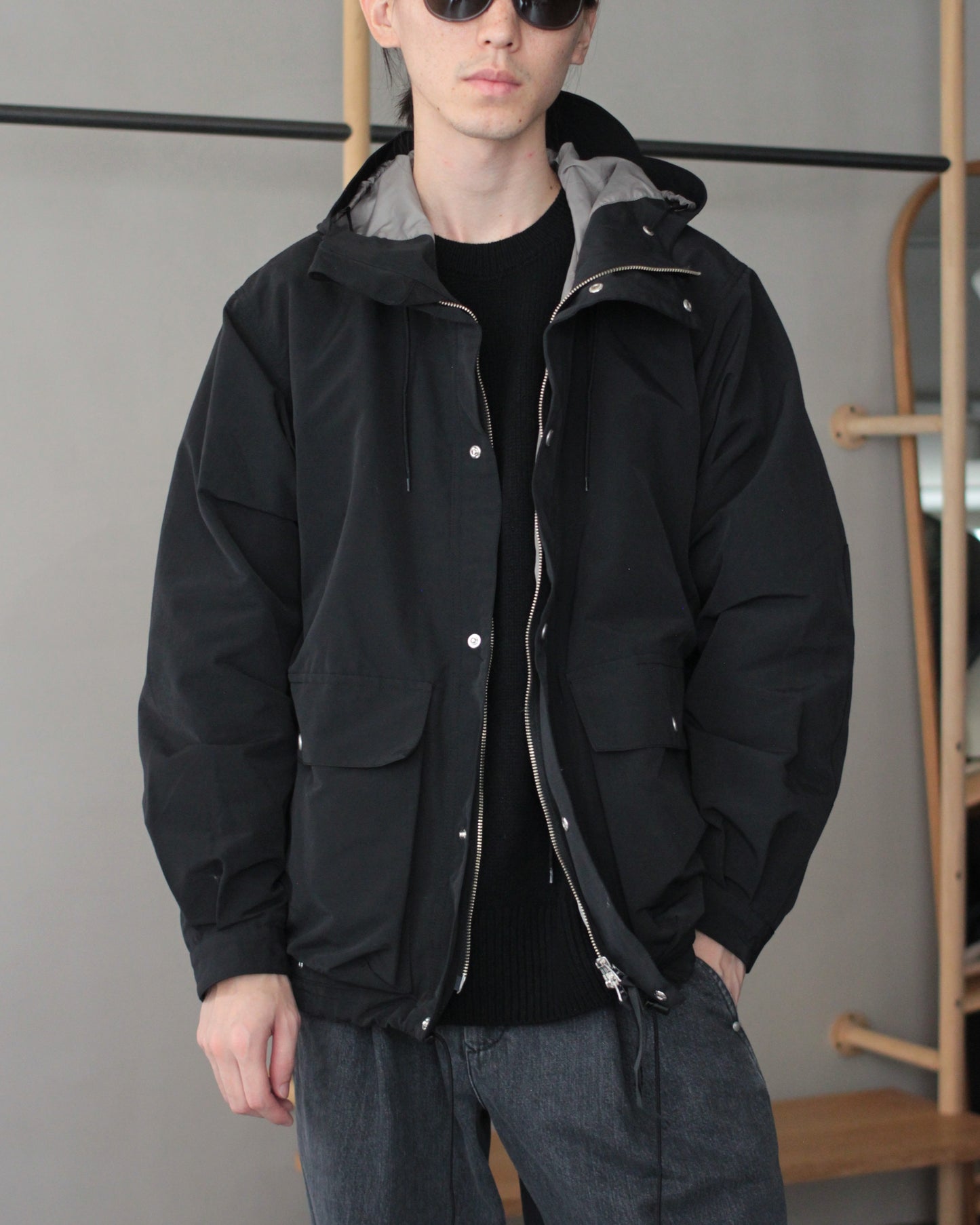 ENDS and MEANS/Sanpo Jacket "Black"