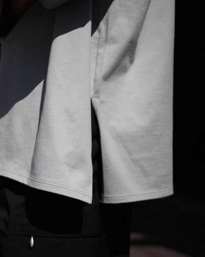 MATSUFUJI/Henley Neck Long Sleeve Shirt "LEAF"