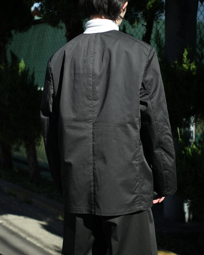 REVERBERATE/CHINO TAILORED JACKET "BLACK"