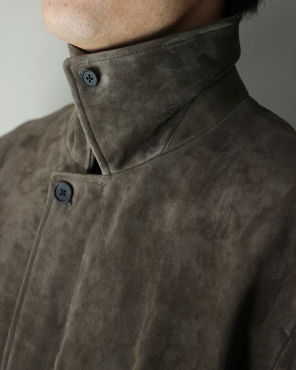 ssstein/GOAT SUEDE ZIP JACKET "OLIVE"