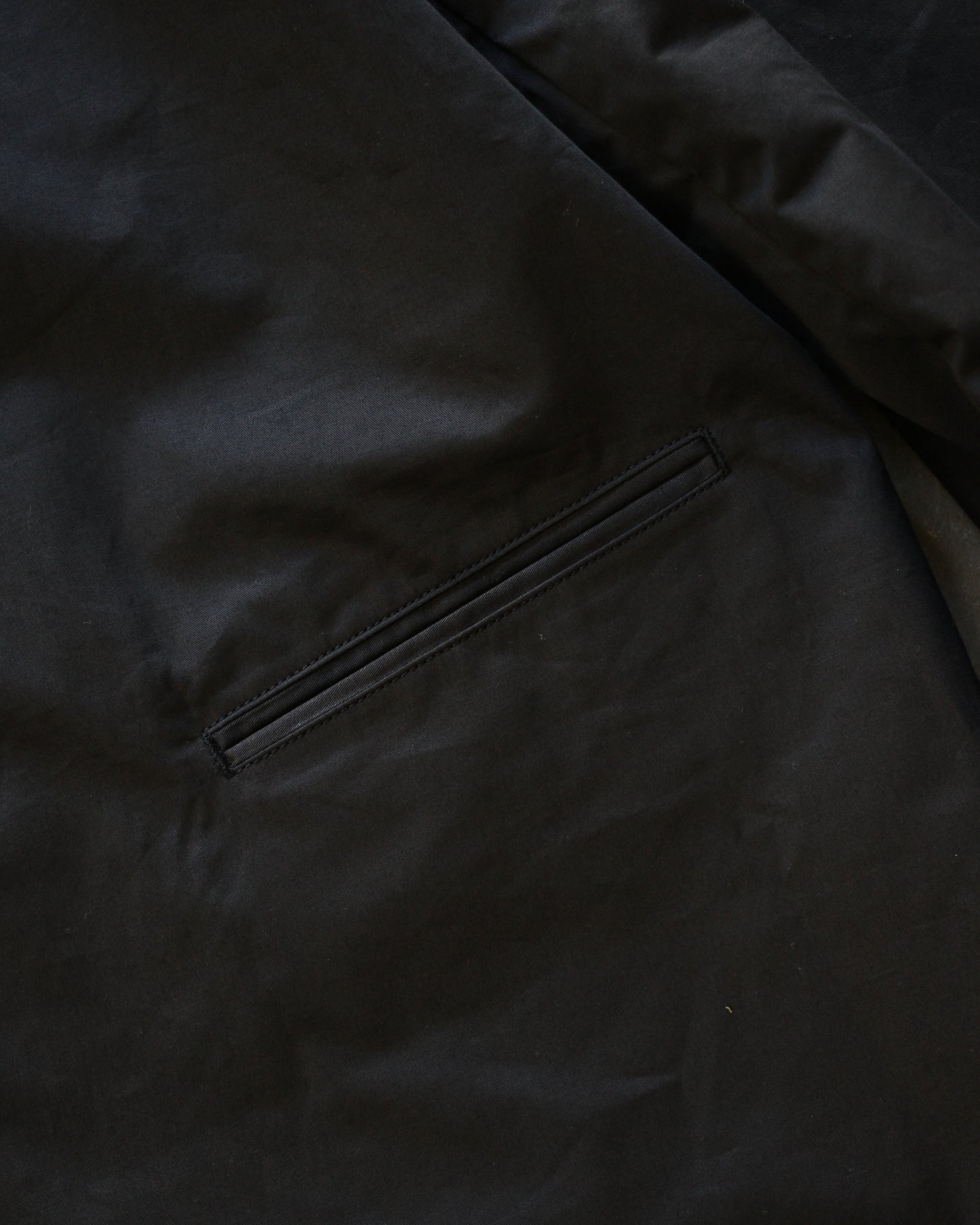 REVERBERATE/CHINO TAILORED JACKET "BLACK"