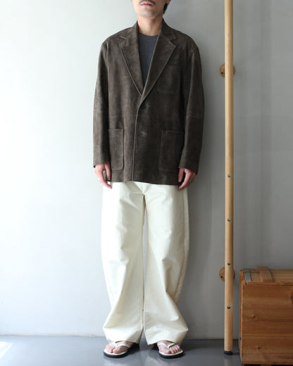 ssstein/GOAT SUEDE BLAZER "OLIVE"