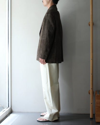 ssstein/GOAT SUEDE BLAZER "OLIVE"