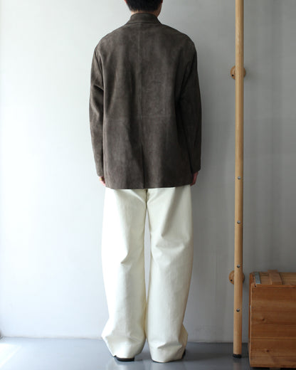 ssstein/GOAT SUEDE BLAZER "OLIVE"