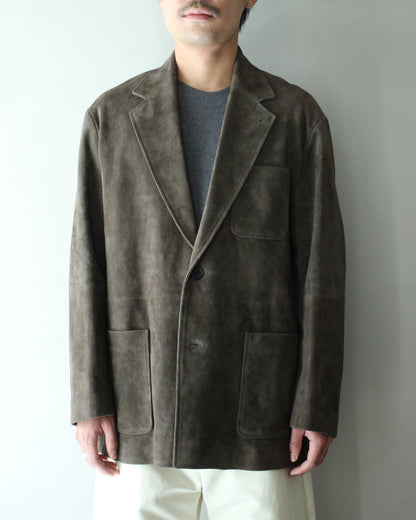ssstein/GOAT SUEDE BLAZER "OLIVE"