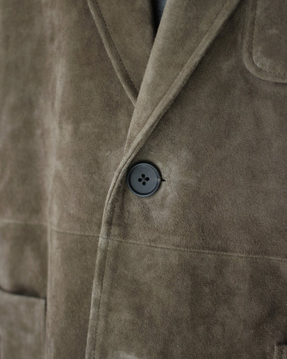 ssstein/GOAT SUEDE BLAZER "OLIVE"