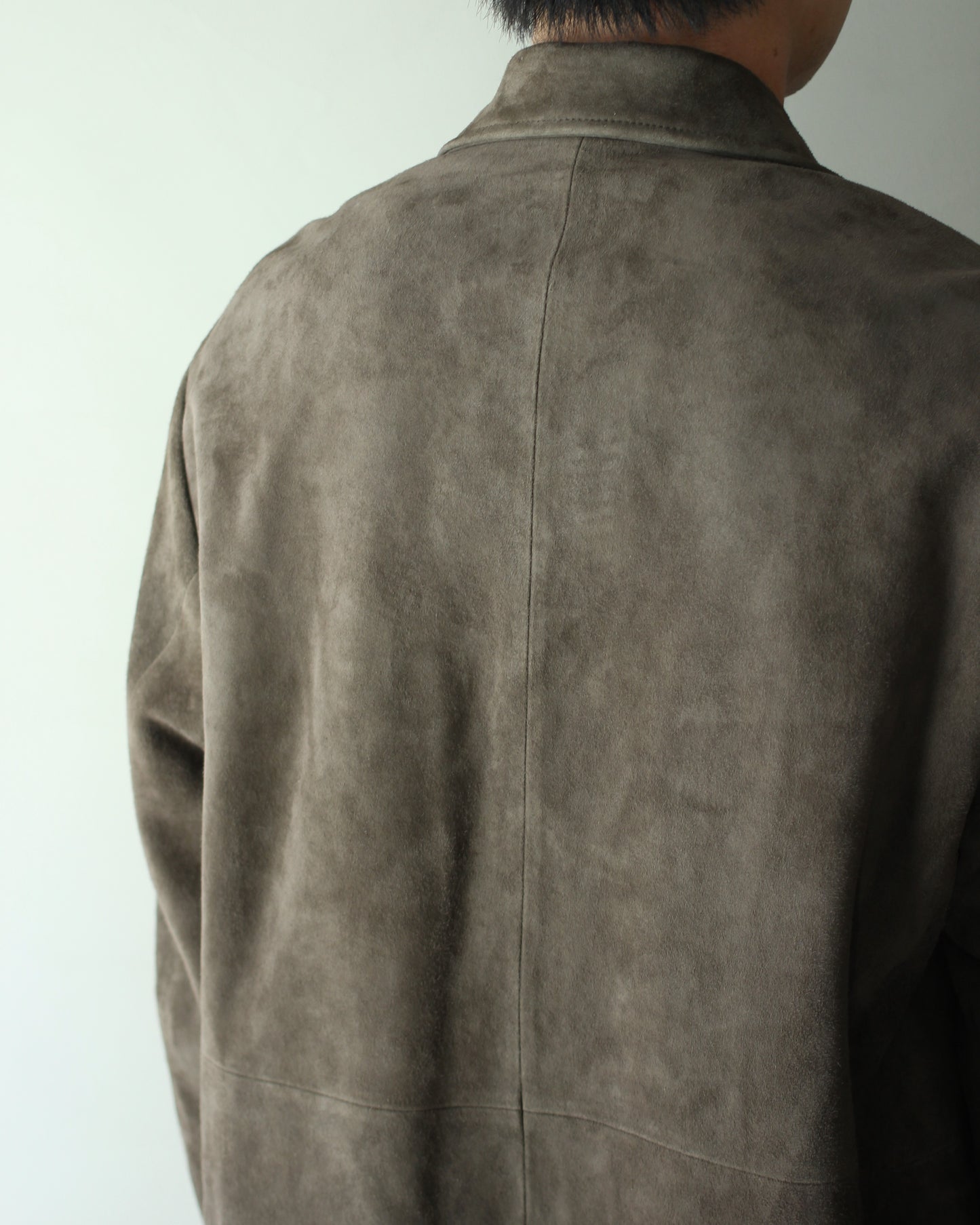 ssstein/GOAT SUEDE BLAZER "OLIVE"