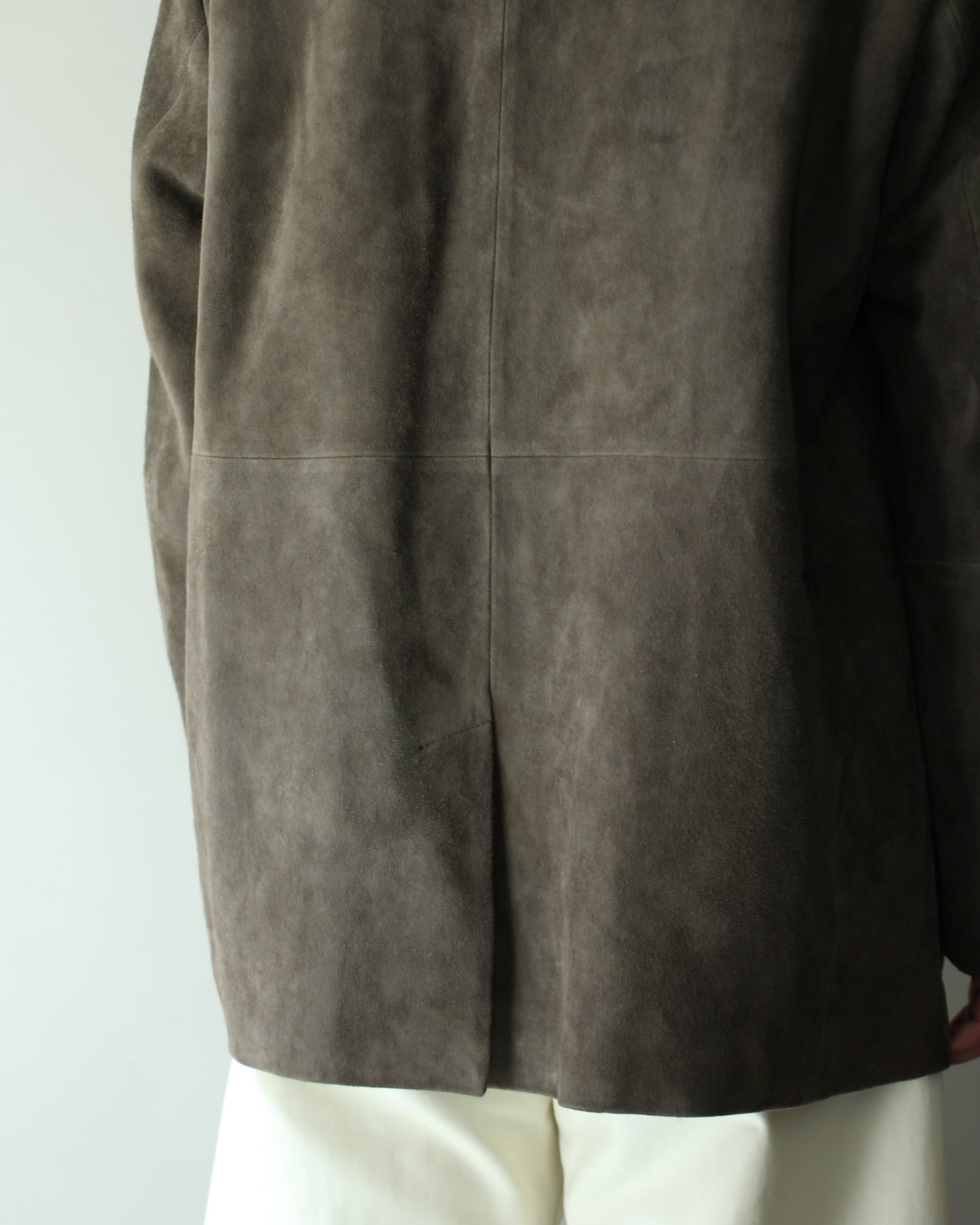 ssstein/GOAT SUEDE BLAZER "OLIVE"