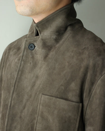 ssstein/GOAT SUEDE BLAZER "OLIVE"