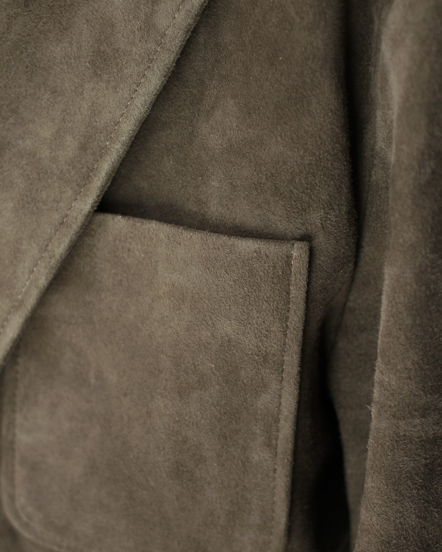 ssstein/GOAT SUEDE BLAZER "OLIVE"