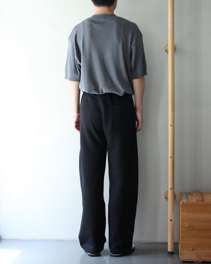 ssstein/LOOPWHEEL COTTON SWEAT PANTS  "BLACK"