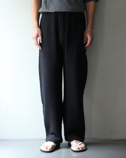 ssstein/LOOPWHEEL COTTON SWEAT PANTS  "BLACK"
