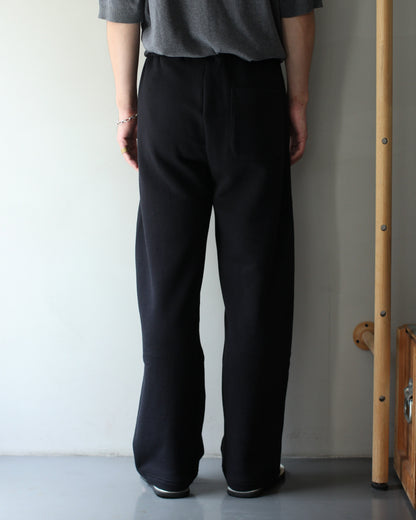 ssstein/LOOPWHEEL COTTON SWEAT PANTS  "BLACK"