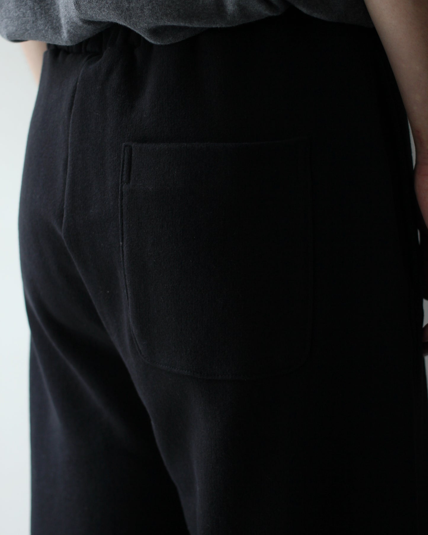 ssstein/LOOPWHEEL COTTON SWEAT PANTS  "BLACK"