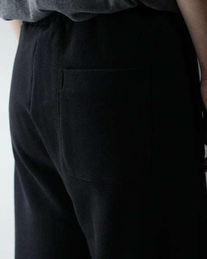 ssstein/LOOPWHEEL COTTON SWEAT PANTS  "BLACK"