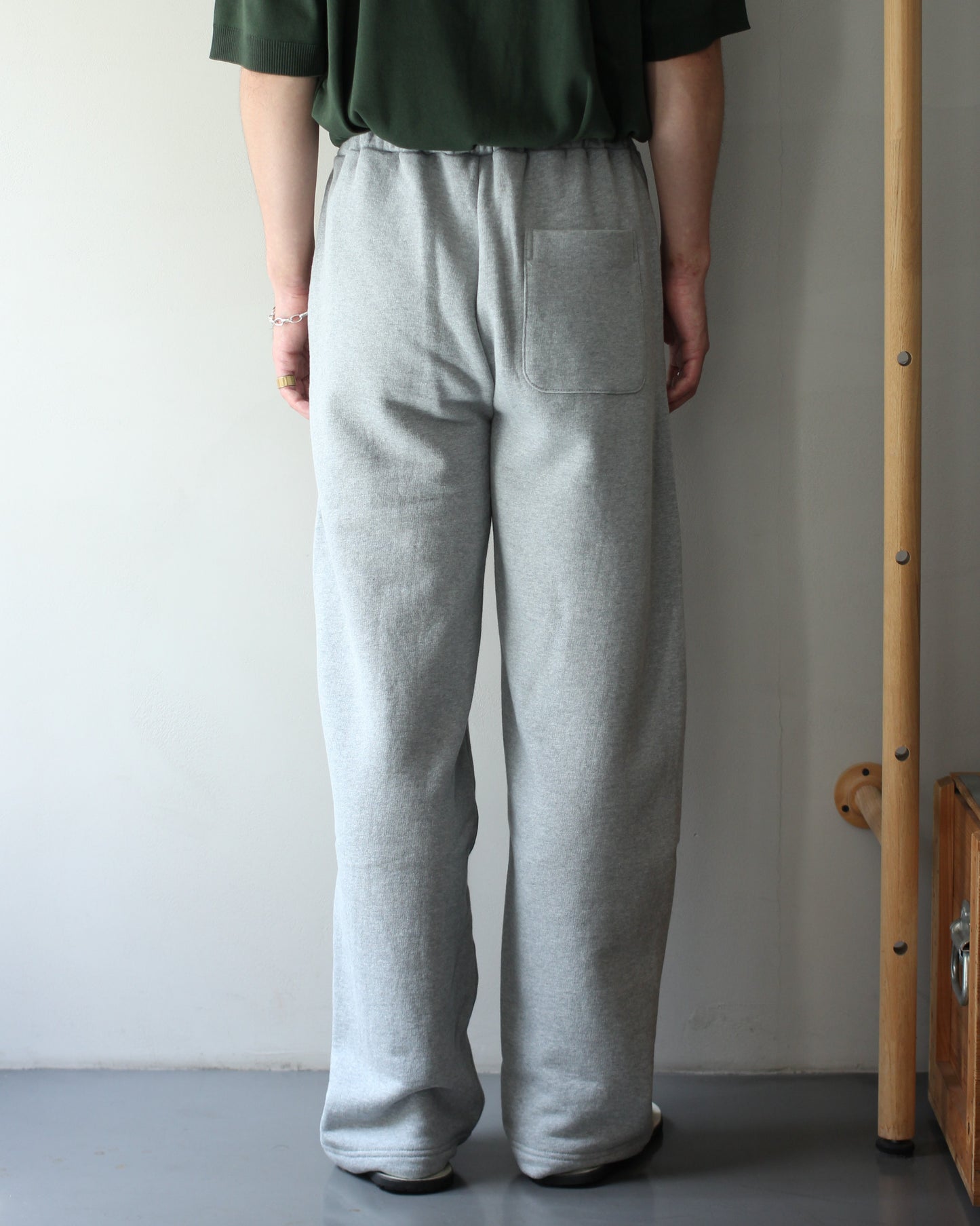 ssstein/LOOPWHEEL COTTON SWEAT PANTS  "GREY"