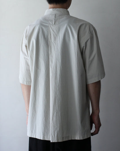 SOWBOW(蒼氓)/ type : K FRONT TUCK PULLOVER SHIRTS "NATURAL"