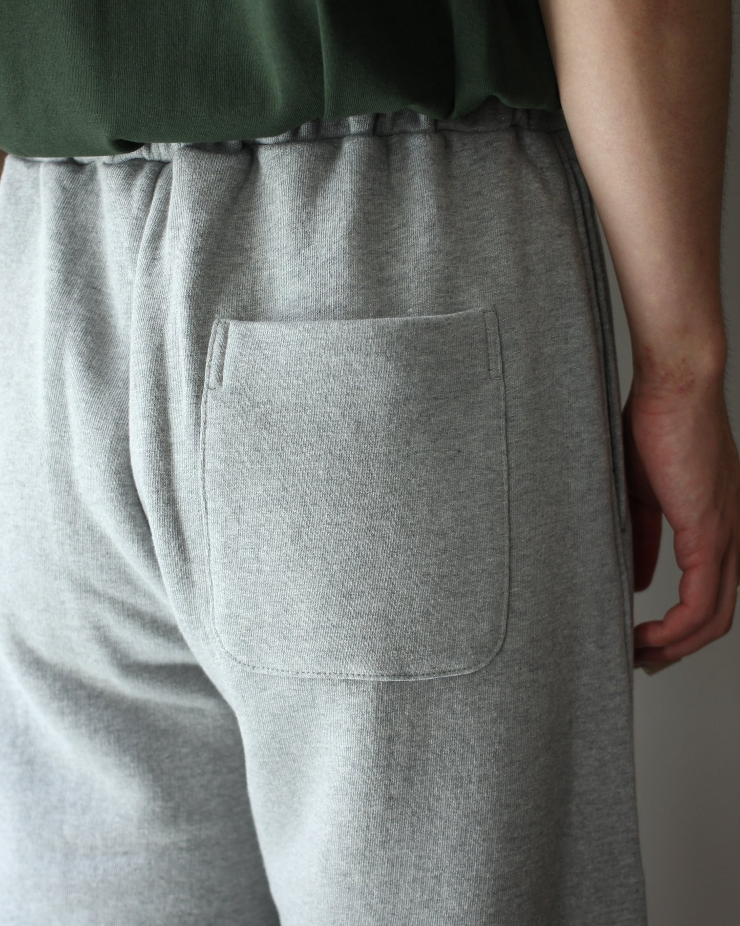 ssstein/LOOPWHEEL COTTON SWEAT PANTS  "GREY"