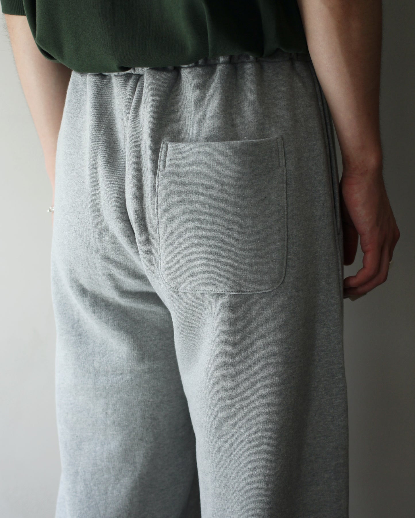 ssstein/LOOPWHEEL COTTON SWEAT PANTS  "GREY"