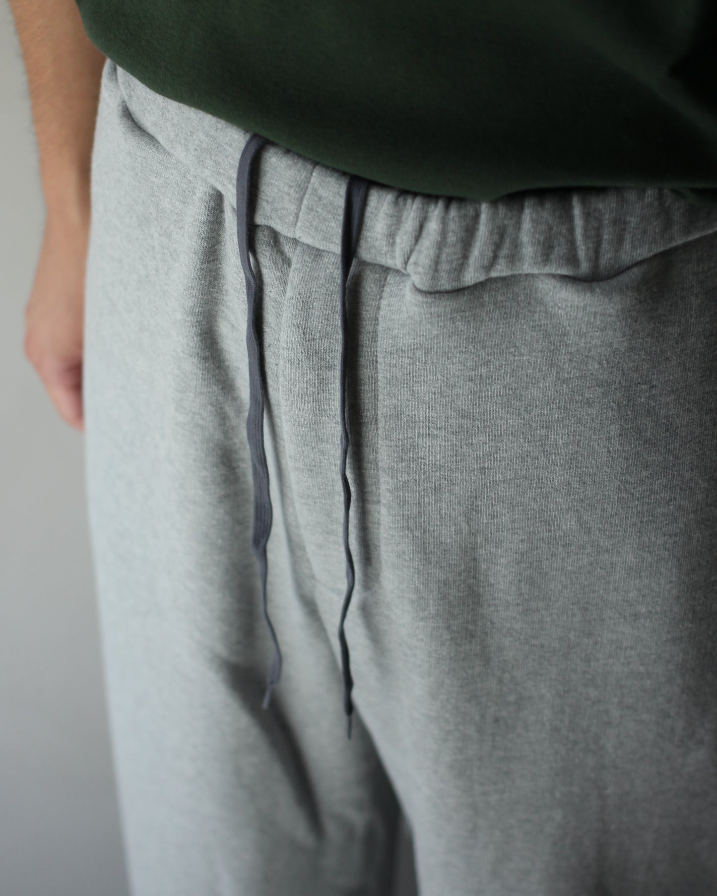 ssstein/LOOPWHEEL COTTON SWEAT PANTS  "GREY"