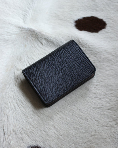 forme/Short wallet Sealskin×DOUBLE "Black×Brown"