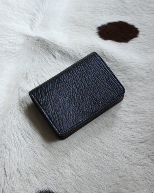 forme/Short wallet Sealskin×DOUBLE "Black×Brown"