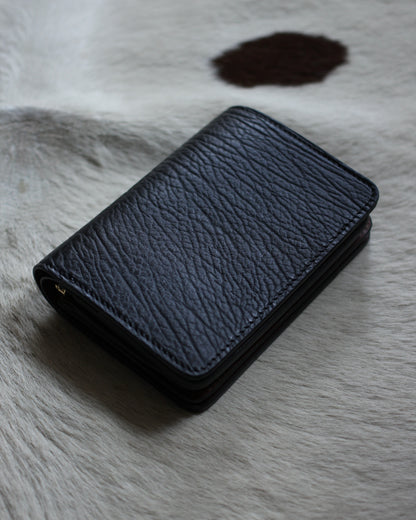 forme/Short wallet Sealskin×DOUBLE "Black×Brown"