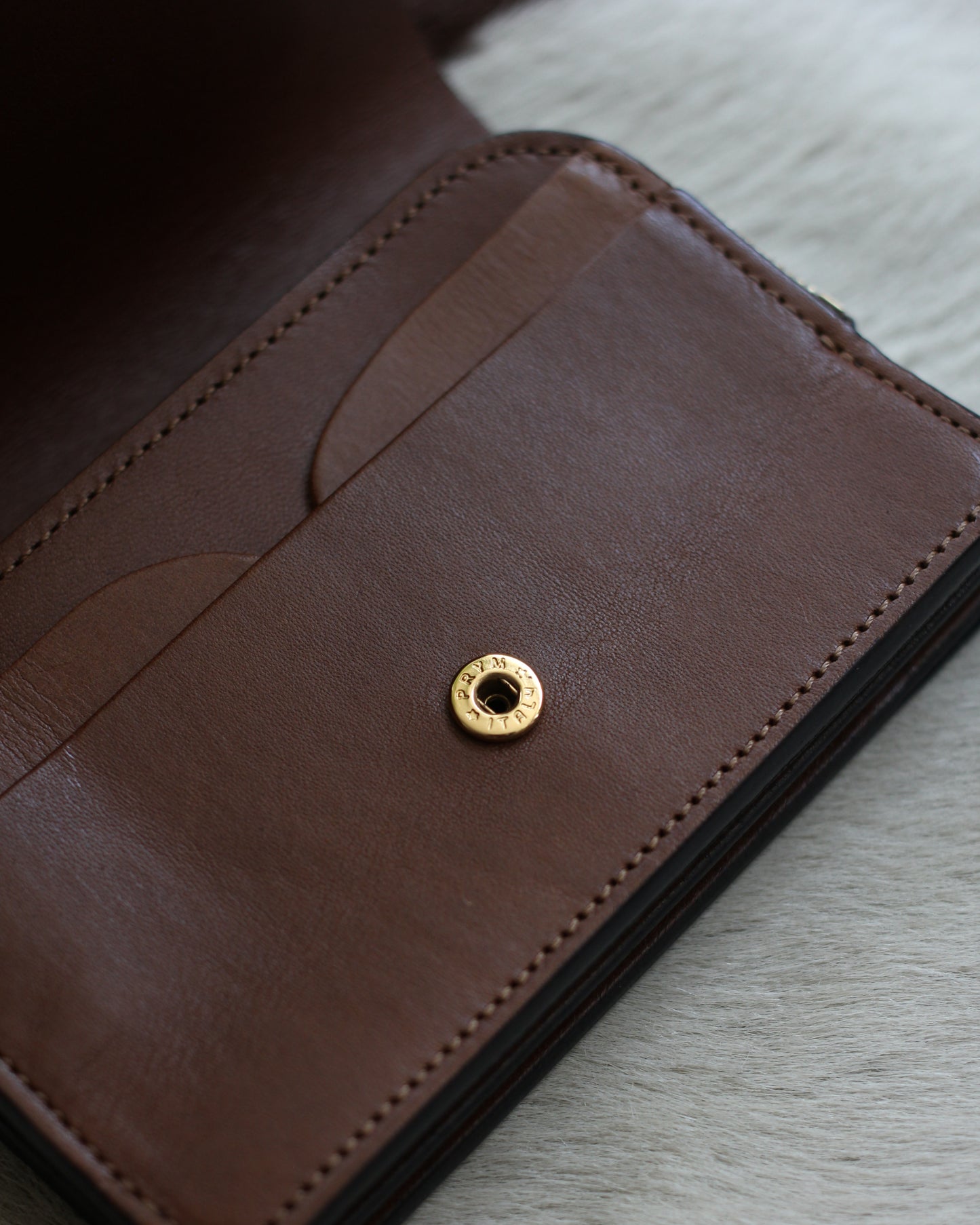 forme/Short wallet Cordovan×DOUBLE "Black×Brown"