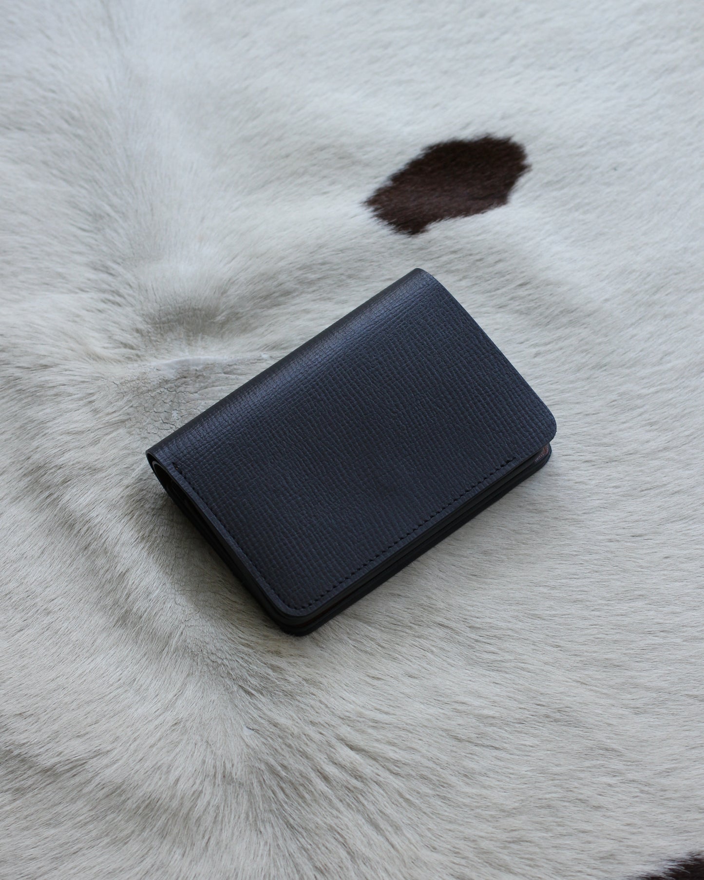 forme/Short wallet Serpentine×DOUBLE "Black×Brown"