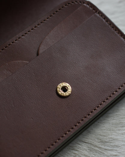 forme/Short wallet Serpentine×DOUBLE "Amber×Brown"