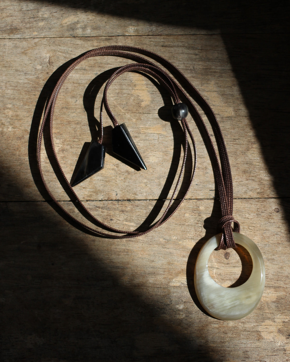 BYFK/Buffalo Horn Glasses Holder  "type 2"