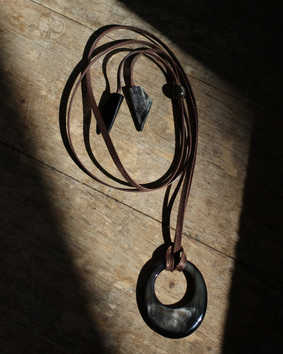 BYFK/Buffalo Horn Glasses Holder  "type 2"