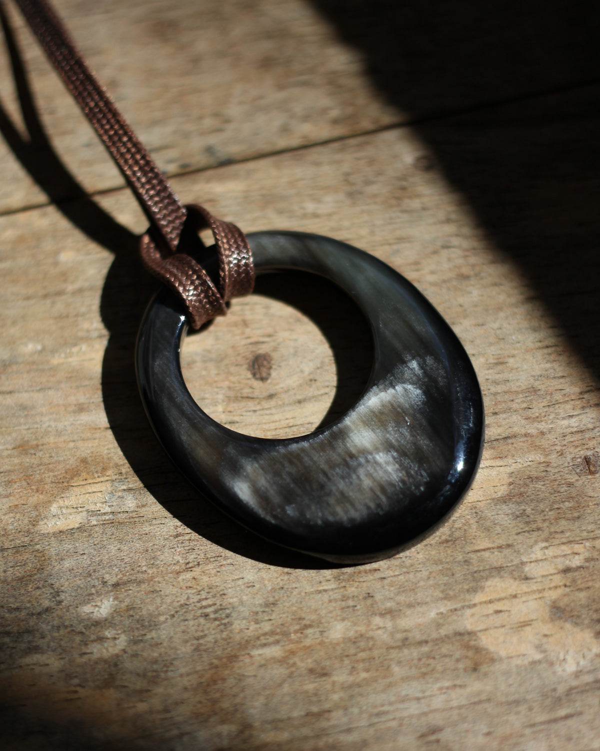 BYFK/Buffalo Horn Glasses Holder  "type 2"