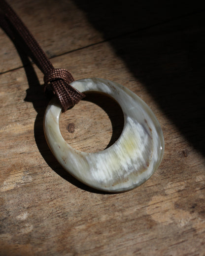 BYFK/Buffalo Horn Glasses Holder  "type 2"
