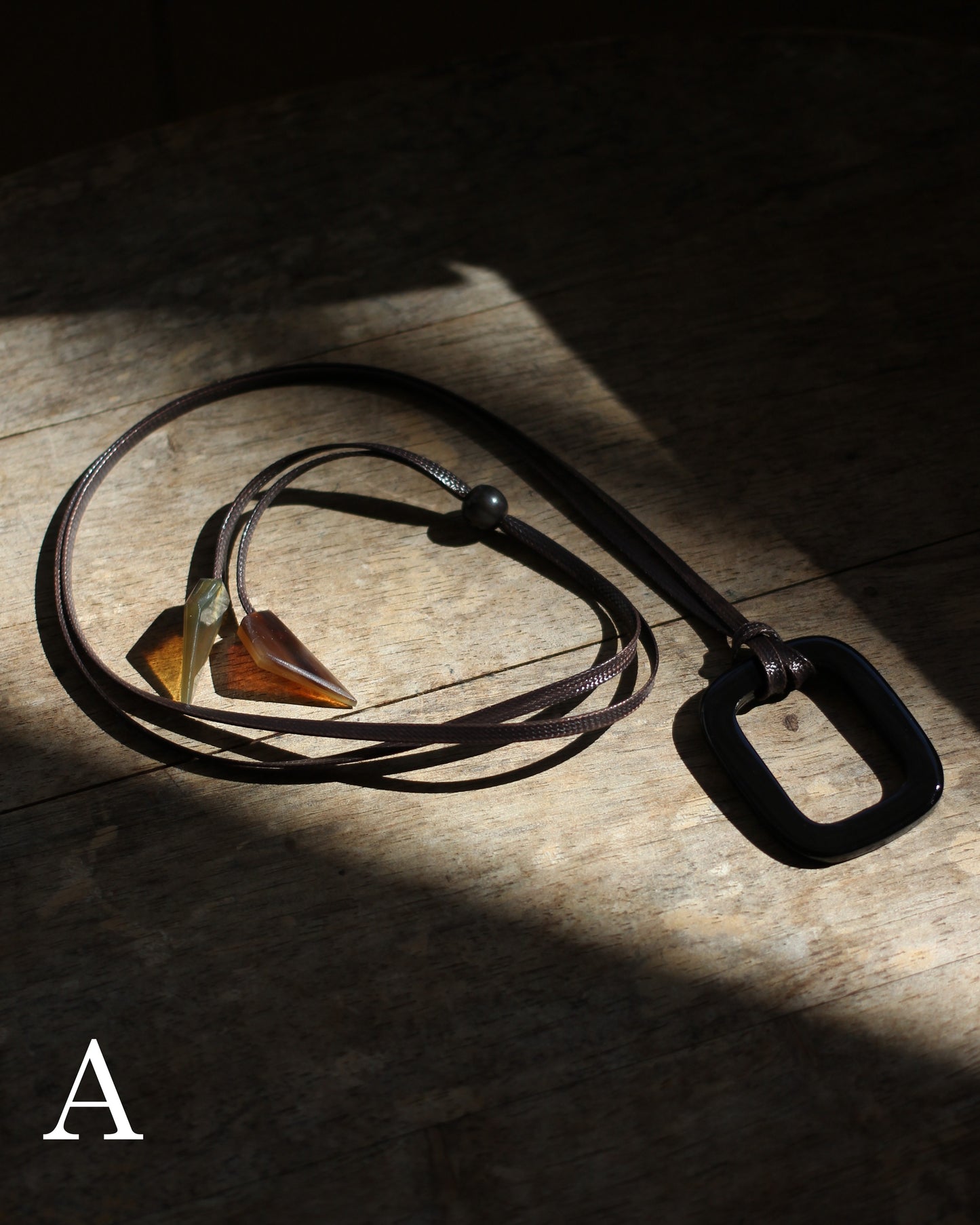 BYFK/Buffalo Horn Glasses Holder  "type 1"